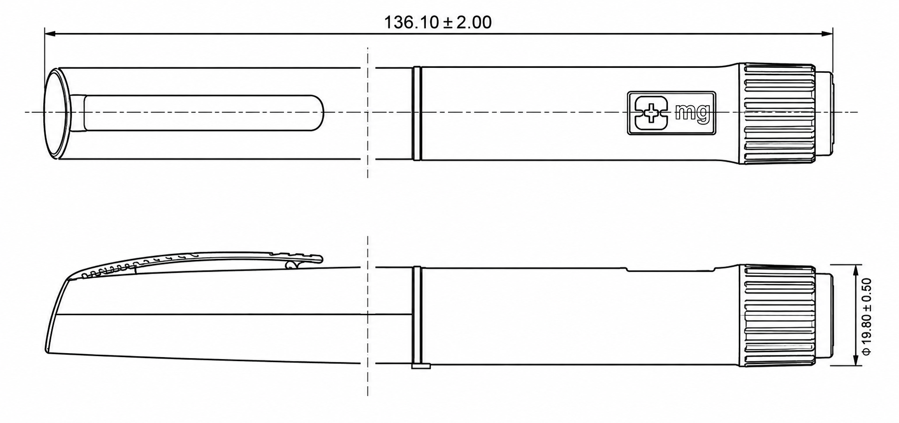 ES02 dimension drawing
